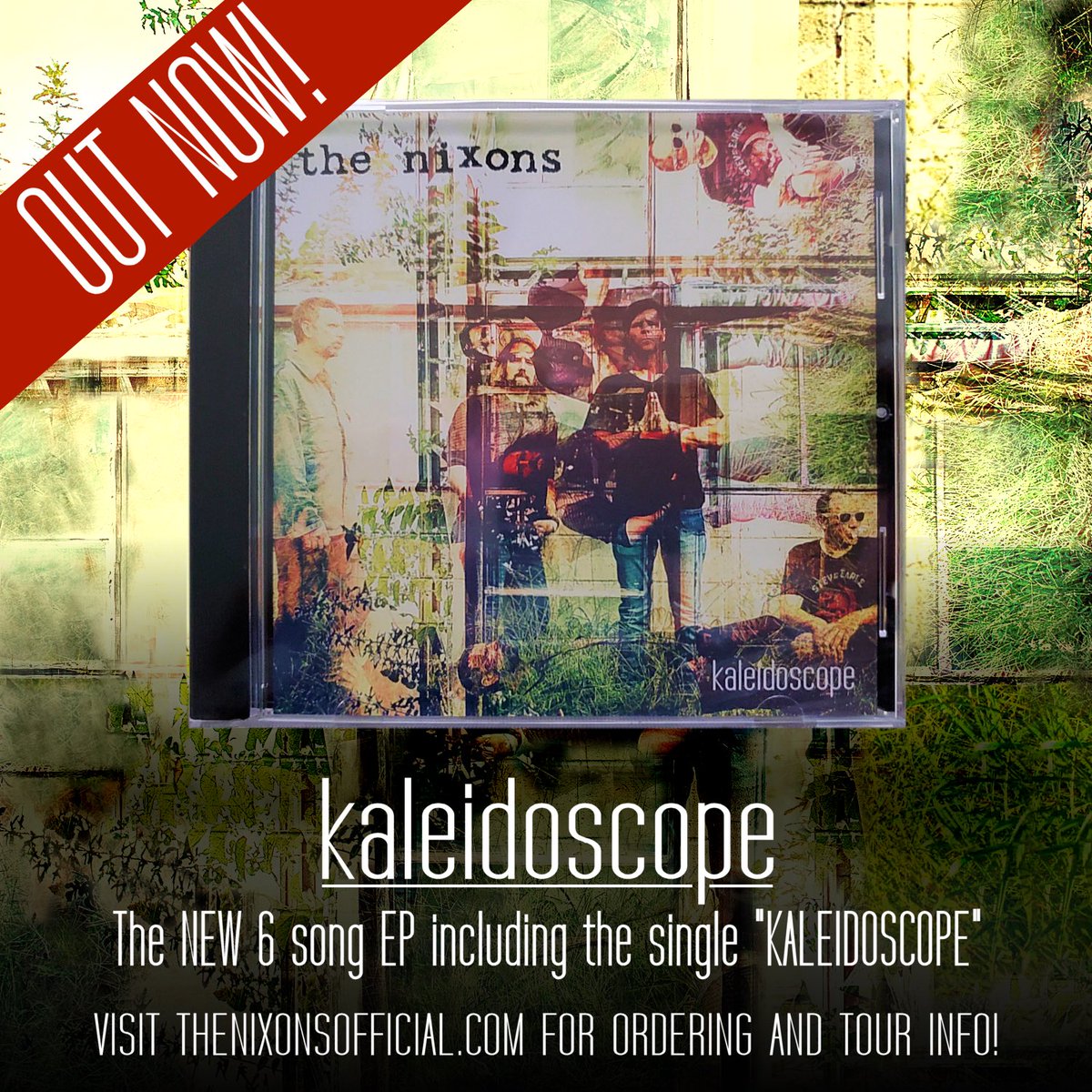 The KALEIDOSCOPE EP is available NOW with 6 new songs you've gotta hear! Visit thenixonsofficial.com to get a copy and check out current tour dates!