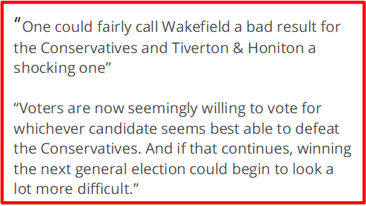 MeltonSystonLab's tweet photo. All change......
Even as Labour Party members can't quite believe they can and will win and form a government, so it dawns on Conservative Party members that they can and will lose and fall into Opposition.
This, from "Conservative Home".
๐น#WinWithLabour https://t.co/GuPntk2sGy