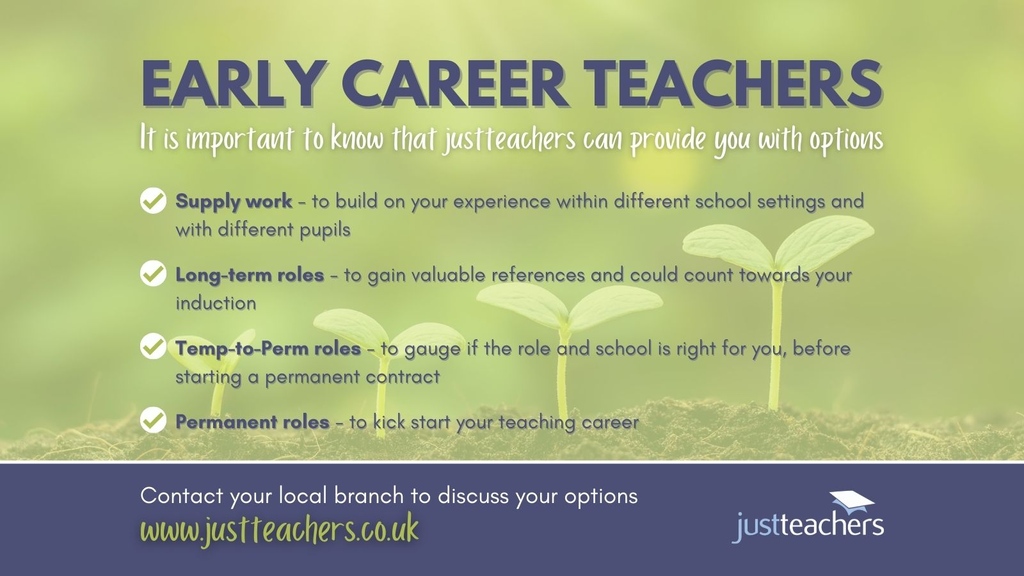 test Twitter Media - If you are looking for your first position or looking for supply work to build on your experience, we are here to help.

Register your details and download your free ECT Support Pack via our website: https://t.co/Y5mh6VQGbN

#ECT #NQT #Teacher #Education #School #FirstJob https://t.co/eT4hY0YVw0