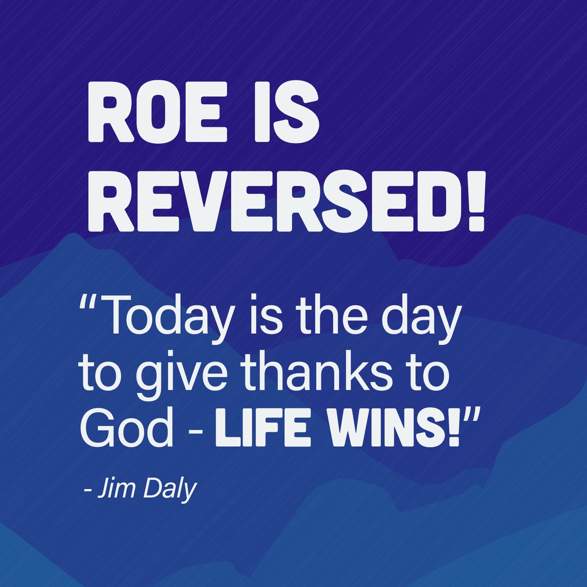 FocusFamily's tweet photo. Roe is reversed!
 
We celebrate this milestone today and applaud the six  justices who have courageously and correctly interpreted the United States Constitution.

#LifeIsAHumanRight #LoveEveryHeartbeat #roevwade
  
 (1/4) https://t.co/kWYpeXCfcv