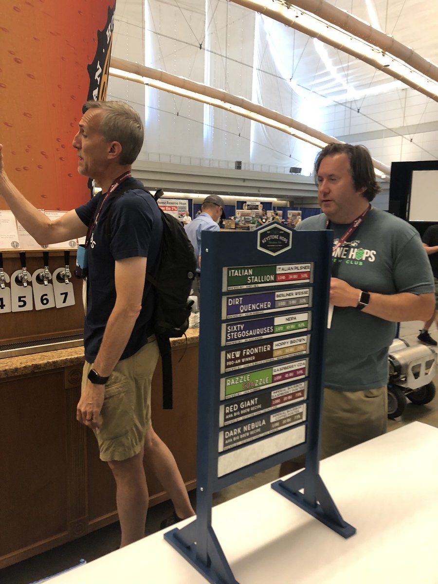 KeystoneHops's tweet image. Keystone Hops is pouring at Homebrew Con 2022! Cheers! @KeystoneHops @KeystoneHB #homebrewcon