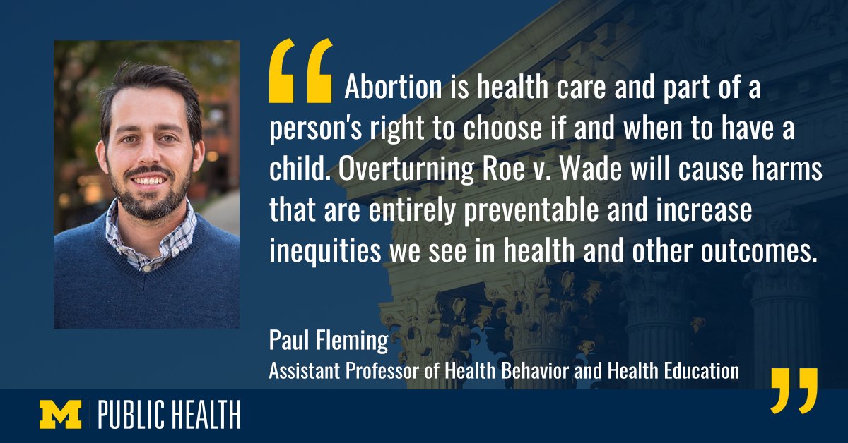 University of Michigan School of Public Health tweet media