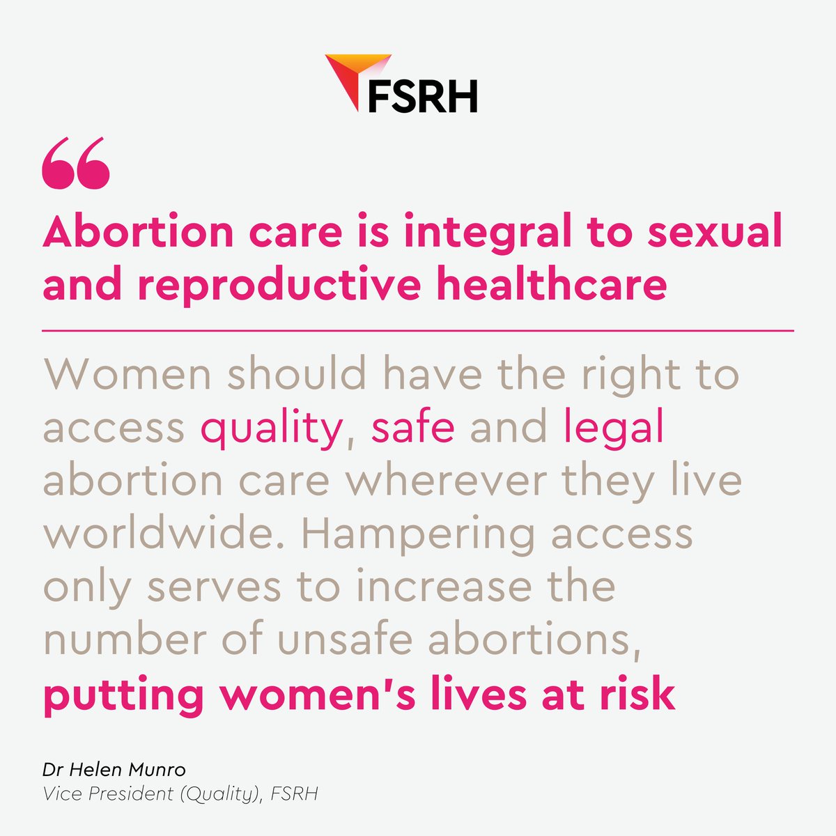 We condemn the decision by the US Supreme Court to overturn abortion ruling #RoeVsWade