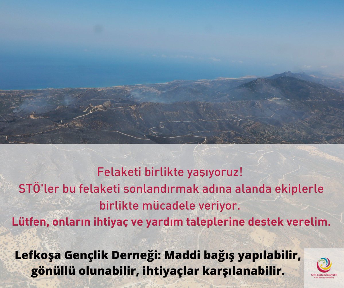 Felaketi birlikte yaşıyoruz. Lütfen STÖ’lerin ihtiyaç ve yardım taleplerine destek verelim.