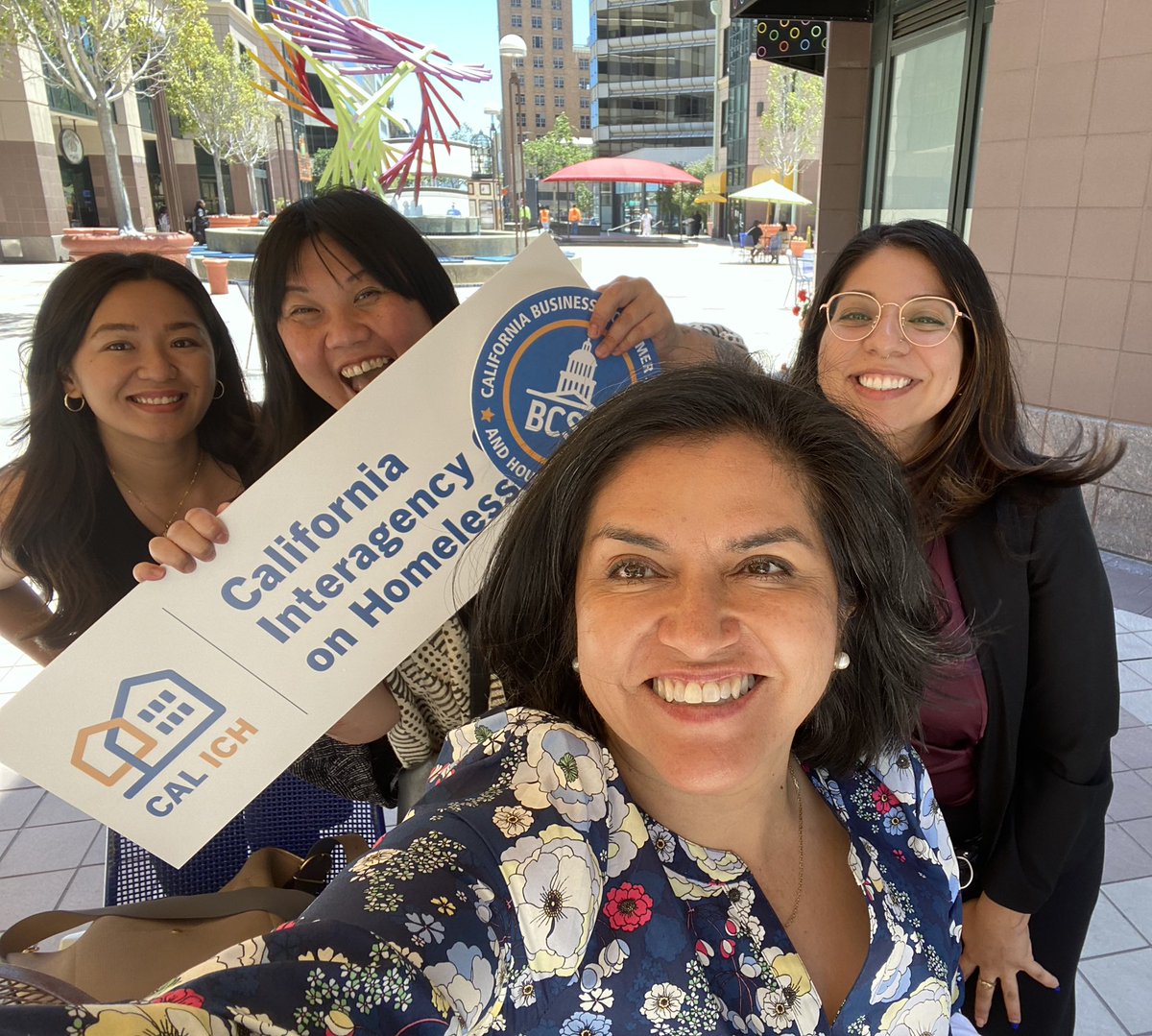 On a day like today, I could not ask for a better place to be than among these powerful women working to end family homelessness!

Congrats to California’s 10 #CAFamilyHomelessnessChallenge communities for receiving $17M to support &amp; house nearly 1900 families w/children. <a href="/CAbcsh/">CA Business, Consumer Services and Housing Agency</a>