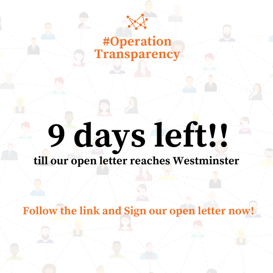 TheAVOCADOFdn's tweet photo. 9 Days left and here is #Reason9 to sign our open letter ➡️The public and private sectors have already done it—the charity sector is getting left behind. Join us in making the change sign here https://t.co/tR2dgJ21CY

#OperationTransparency #WorldChangers https://t.co/xruOqUOYQq