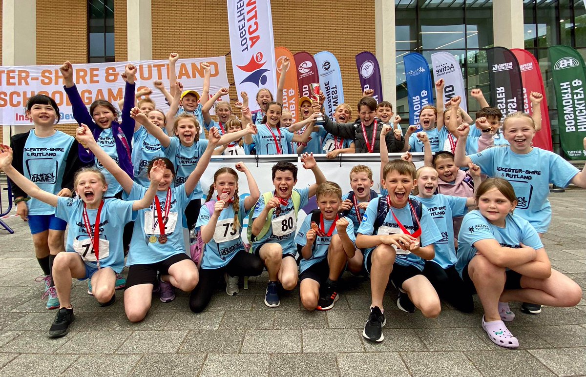 Willesleyschool's tweet photo. Well done to our Year 3/4 &amp; 5/6 Quad Kids today @yourschoolgames. Both teams medalled with our Y3/4 athletes achieving an amazing 3rd place🥉and our Y5/6 who were crowned County Champions!🏆🥇 Thankyou @ActiveLLROrg &amp; @lborouniversity for hosting the event. @NWLSSP. @Symphony_LT https://t.co/cGmj1FrNTK