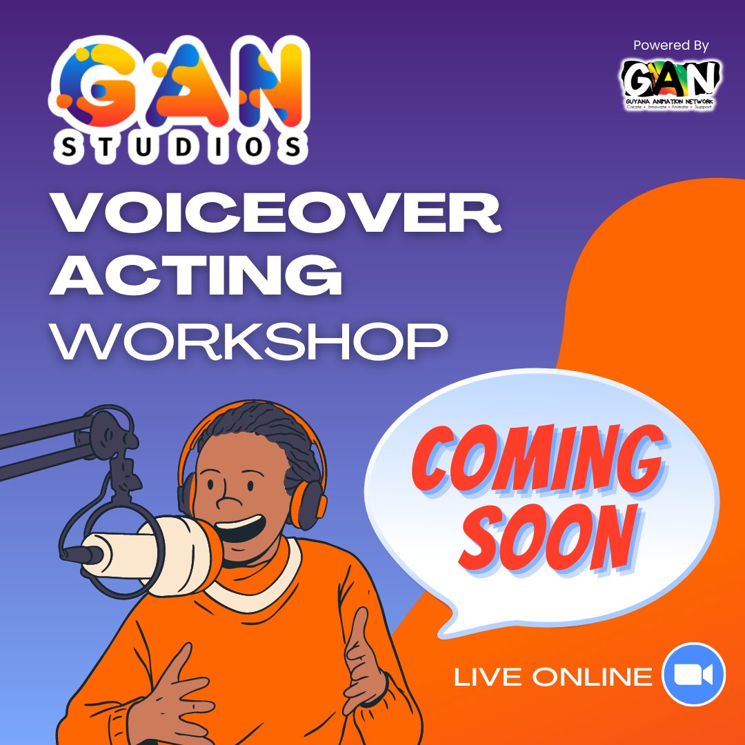 GanStudios's tweet photo. Because of you, our Animation Writers Workshop was a success! Coming soon is our Voiceover Acting Workshop. Details will soon follow!

DM or comment if you'll be part of it. #animation #voiceoveracting https://t.co/guQF3Jotk7