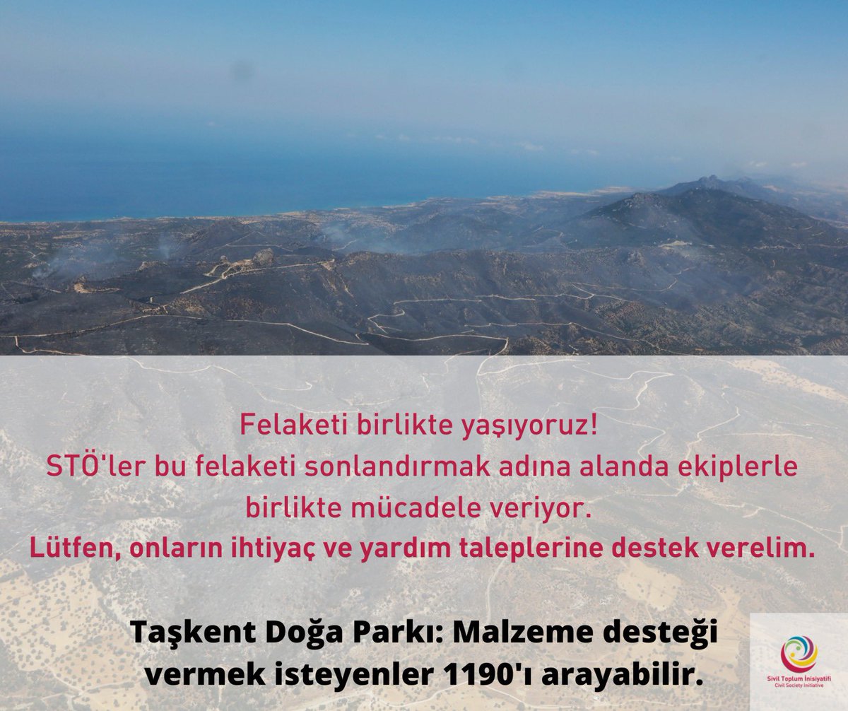 Felaketi birlikte yaşıyoruz. Lütfen STÖ’lerin ihtiyaç ve yardım taleplerine destek verelim.