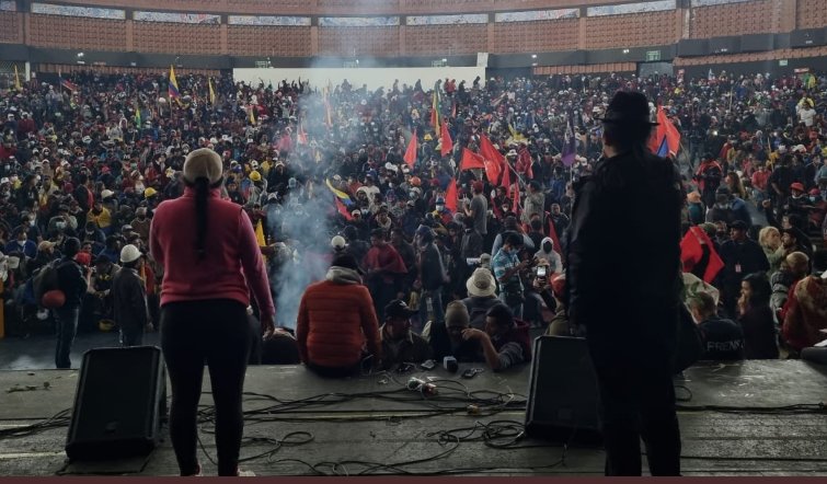 ESCALADA DE VIOLENCIA Y REPRESIÓN EN 🇪🇨

Expresamos profunda preocupación por los violentos sucesos y las vulneraciones a derechos humanos que se vienen registrando en el #Ecuador, en el contexto del #paronacionalecuador2022 convocado por organizaciones indígenas y sociales 🧵