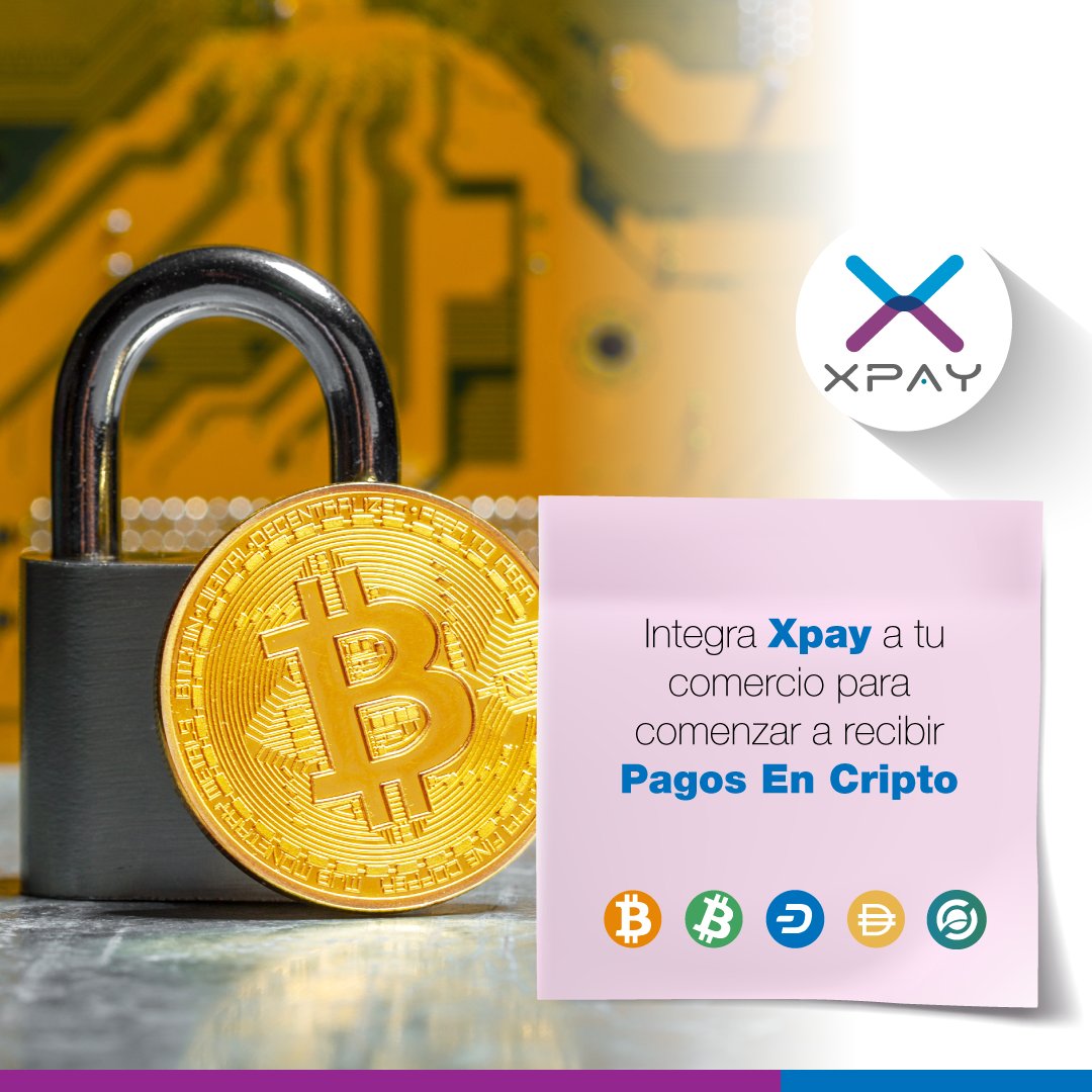 #Xpay | Integra Xpay a tu comercio para comenzar a recibir #PagosEnCripto directamente en tu empresa con facilidad y seguridad 🙌 xpay.cash