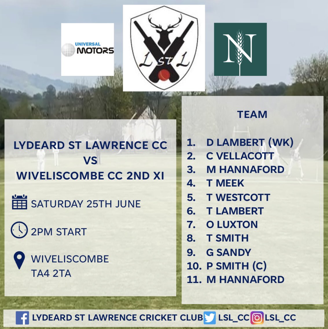 We travel to @wiveycricket tomorrow. 

#WeAreLSL