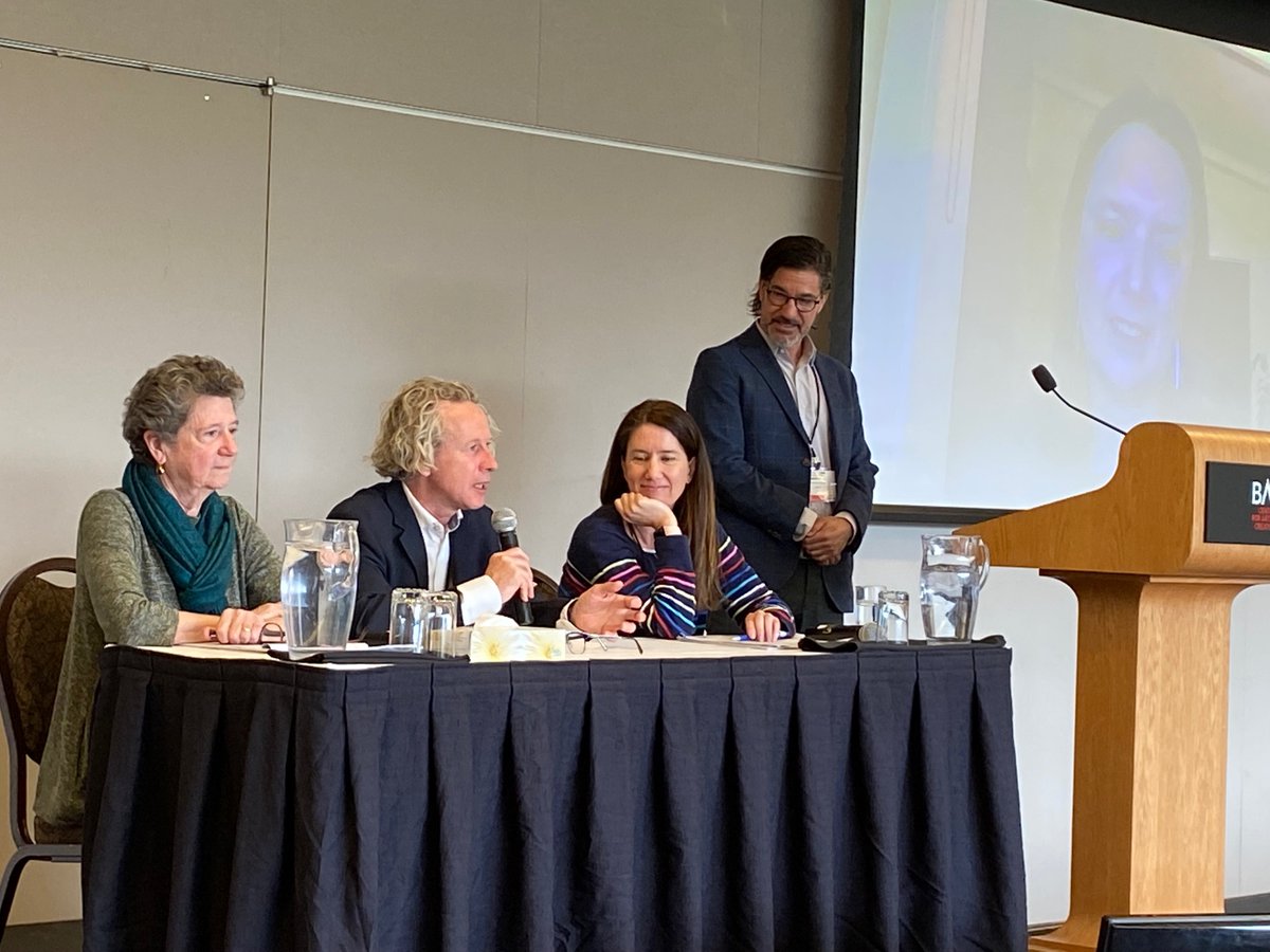 GREOntario's tweet photo. Nicki Dowling, @heathermarygray, Jakob Jonsson, and @RachelVolberg share some great ideas at the @AGRIgambling conference on how the Lower Risk Gambling Guidelines can be implemented to reduce harm. #evidencebased #LRGG https://t.co/C31OCOXIG3
