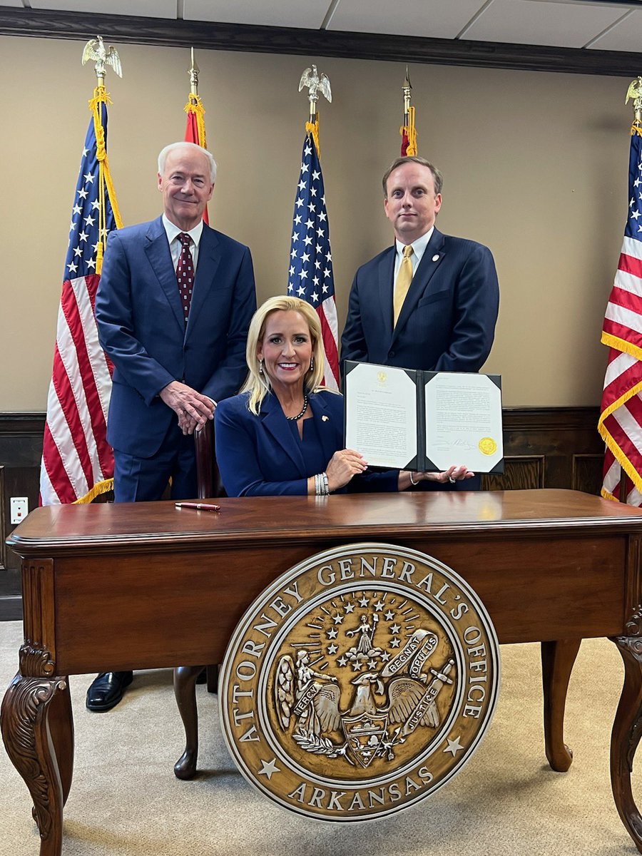 Today, it was my greatest honor to officially end abortion in Arkansas. Roe was wrong on the day it was decided, and now we can protect innocent lives in Arkansas.
