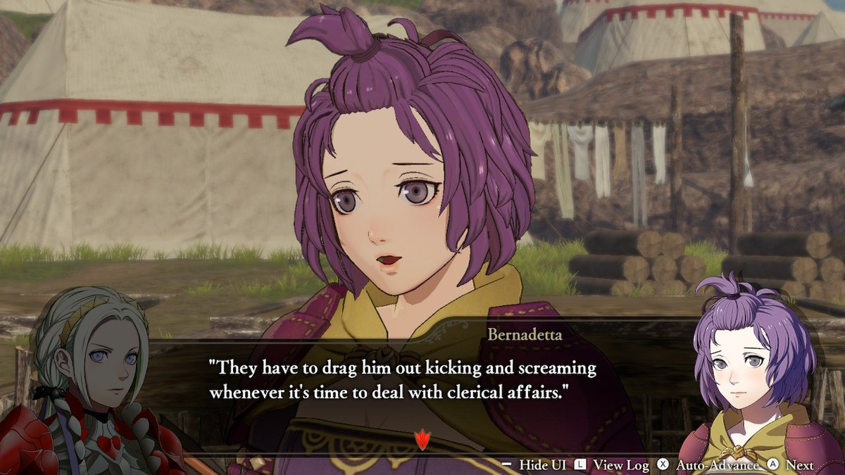 BriefPuffCase's tweet photo. Spoilers for a support in #FireEmblemWarriorsThreeHopes , but this is SO goddamn rich with delicious irony. 😂😂😂😂😂 https://t.co/Y523UArvrj