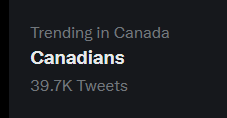 hebbycakes's tweet photo. shut up
i know this is gonna be nothing but canadians dick stroking over so Glad To Not Be American while shit lights on fire in the states
seriously shut up i'm so tired of this, we're not Better, people are suffering https://t.co/dF4tTsD4Qm