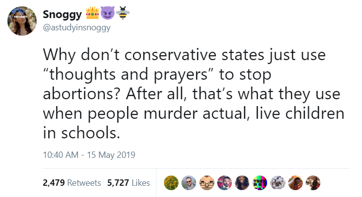 Good question.
#RoeVWade