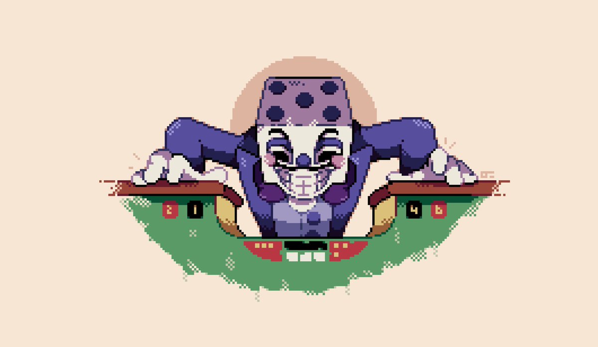 🤡craftstore🤡 (COMMISSIONS OPEN) on X: this king dice doodle i didn't  post because i thought his face looked stupid and his pose looked stupid  and the colors look stupid and everything about