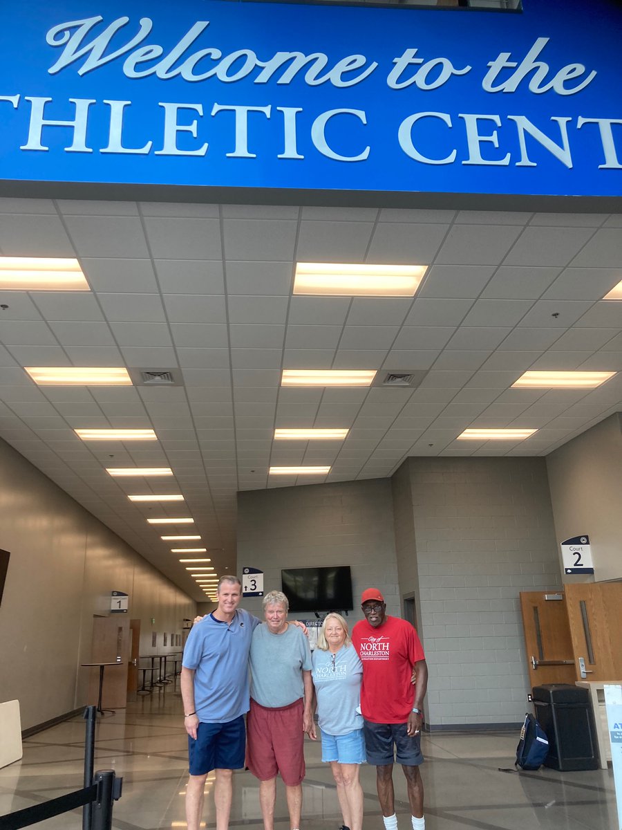 Thanks also to the great staff at the North Charleston Athletic Center. The entire organization is absolutely first class!!