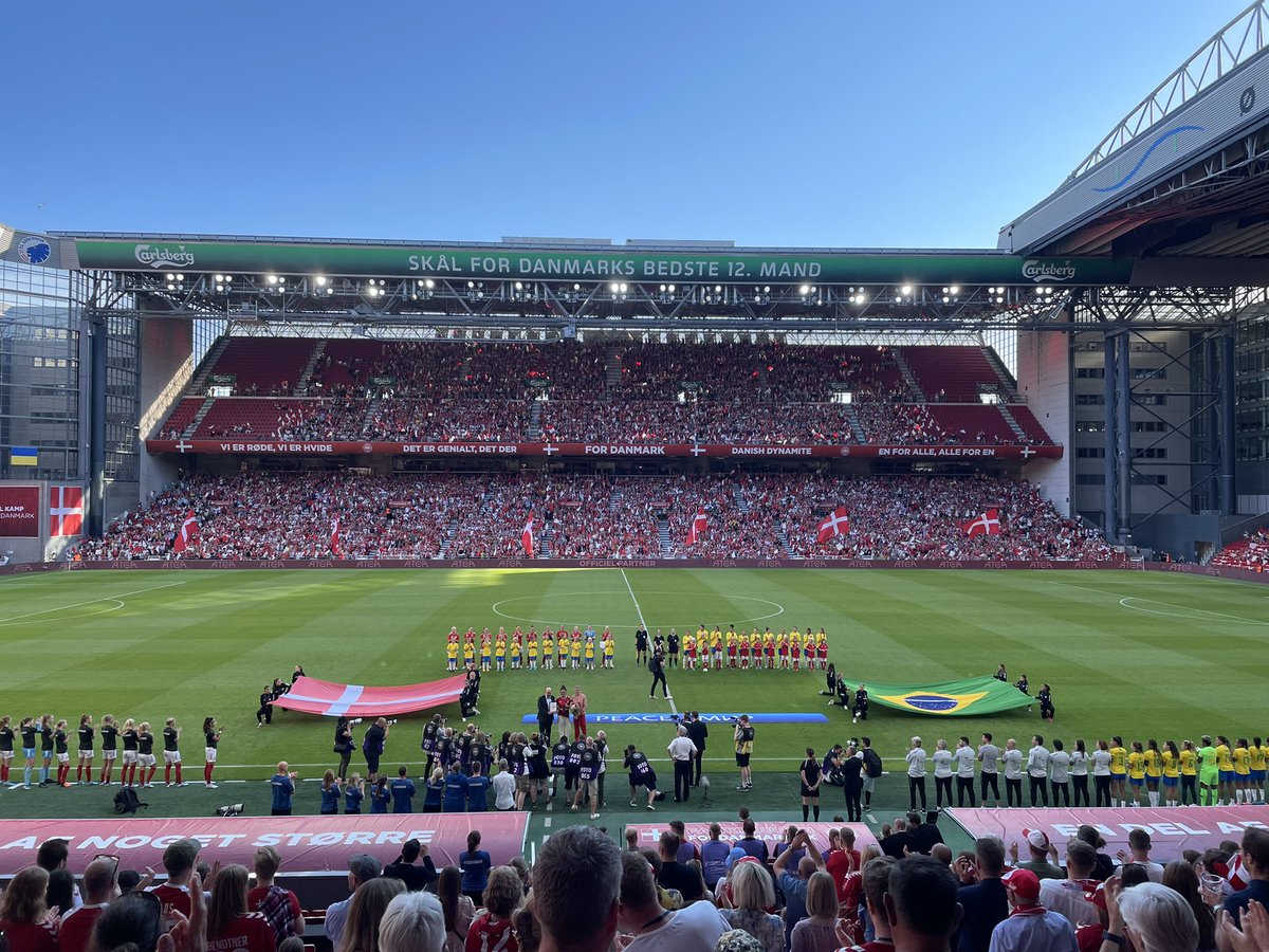 I aften blev Parken alles hjemmebane 🇩🇰⚽️❤️