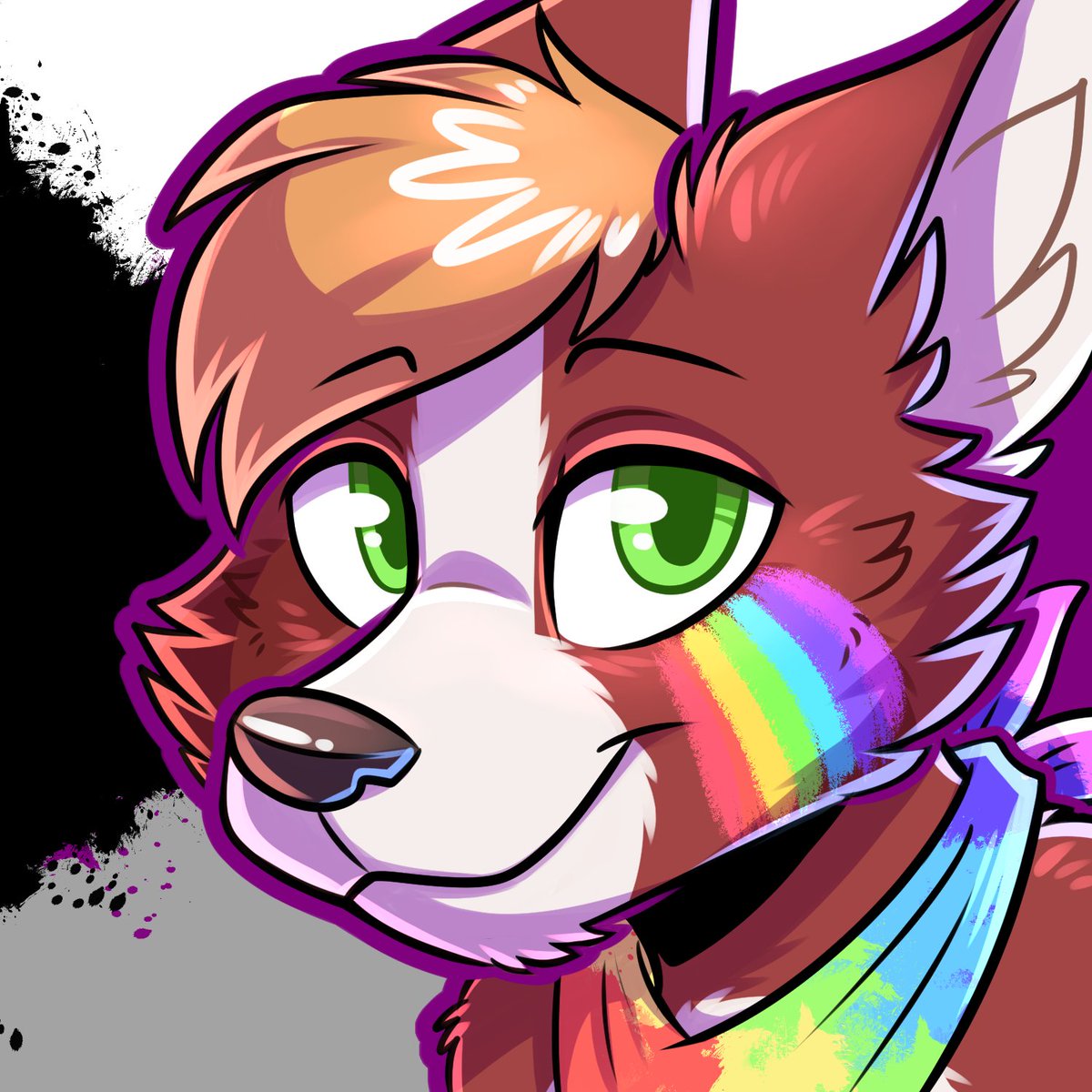 caffeinewah's tweet photo. Pride icon! By @AttacRacc https://t.co/1nWYxFZVcO