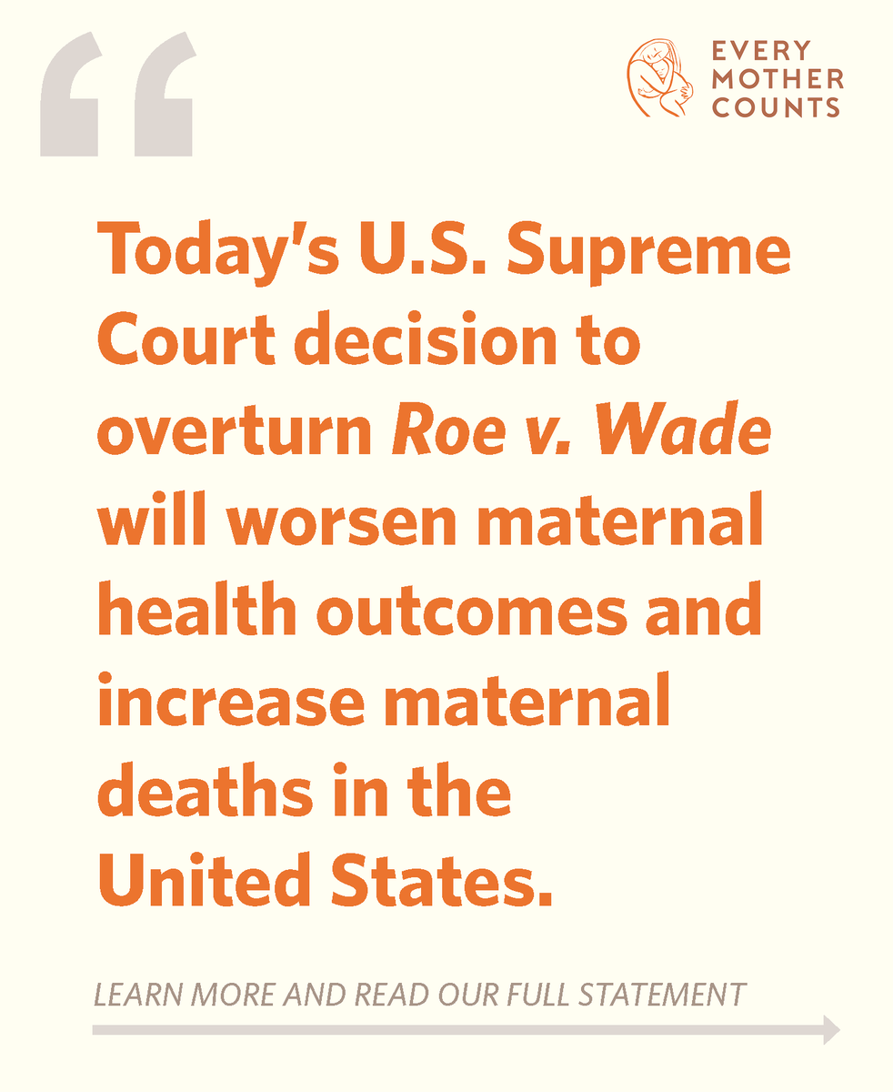 everymomcounts's tweet image. EMC stands with mothers. We also stand with those who choose not to become mothers because we know that motherhood is too important to be forced on anyone.

Read our full statement here: bit.ly/3QOtrDE