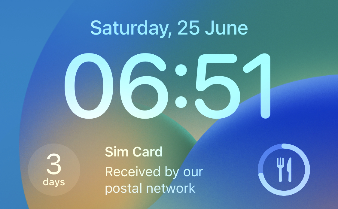 ivan_pavlov's tweet image. I am keeping refining lock screen widgets for iOS 16 both for @parcel_app and @DebitCreditApp. With Parcel, the day dounter is now available only as a separate widget to allow the bigger rectangular widget fit more text. Debit &amp;amp; Credit will get more relevant icons for budgets.