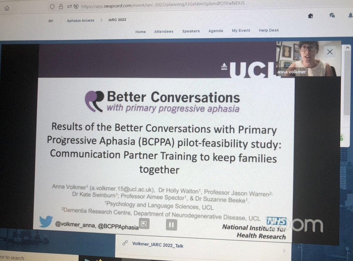 Claudia Bruns (@claudihei) on Twitter photo Results of <a href="/volkmer_anna/">Dr Anna Volkmer</a>’s pilot RCT of CPT for people with PPA and their family members. Go Anna! #IARC2022 <a href="/BCPPAphasia/">Better Conversations</a> Results of <a href="/volkmer_anna/">Dr Anna Volkmer</a>’s pilot RCT of CPT for people with PPA and their family members. Go Anna! #IARC2022 <a href="/BCPPAphasia/">Better Conversations</a>