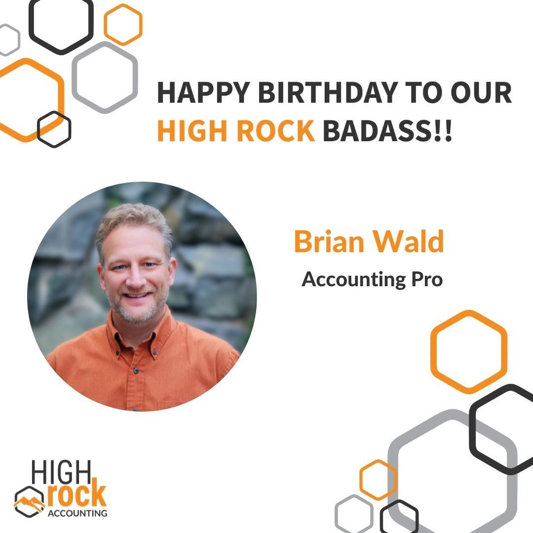 HighRockCPAs's tweet photo. Happy Birthday, Brian!!
#highrockcpas #cpaworlddomination #badassteam #birthday #celebrate https://t.co/qlokUMBK0F