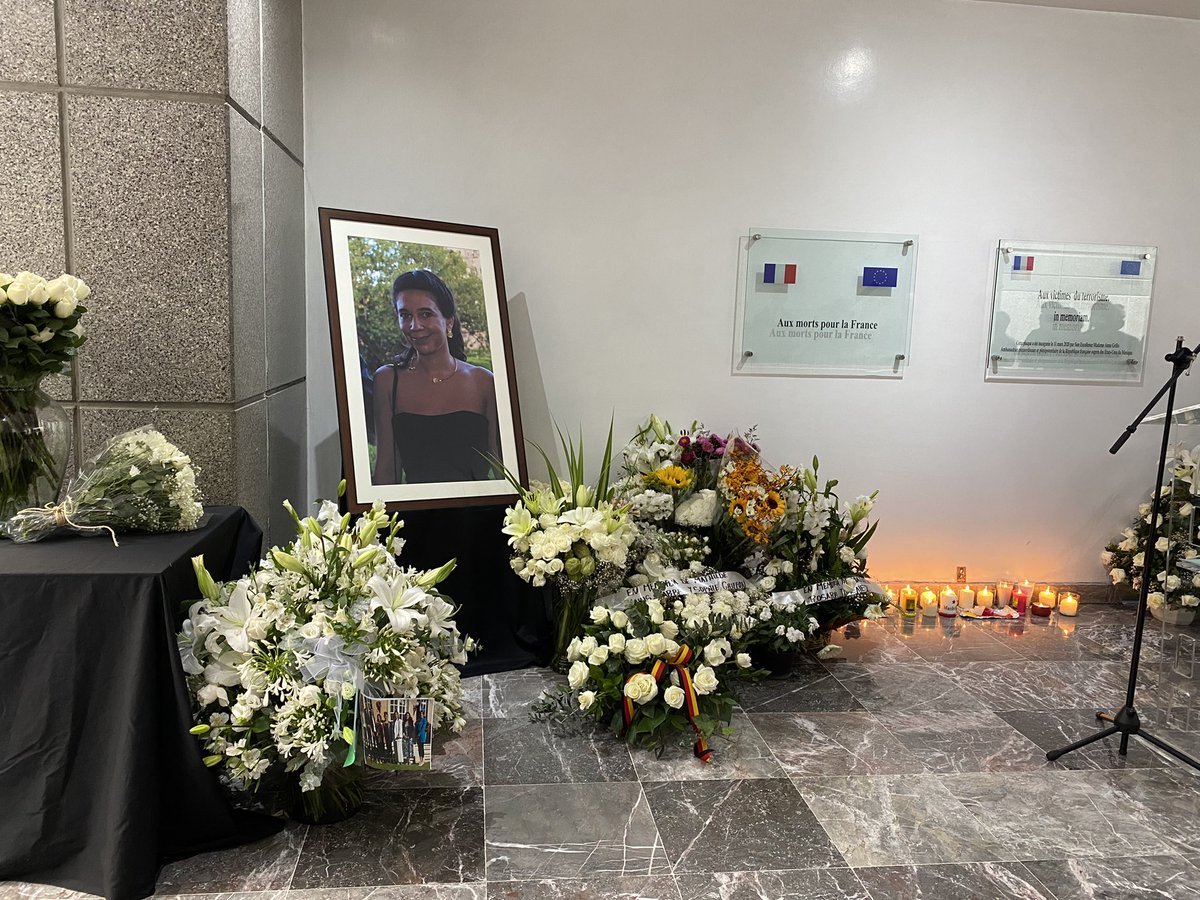 Esta mañana, nos reunimos en la Embajada de Francia para un último homenaje en memoria de Mathilde Rey, una diplomática excepcional que nos dejó demasiado temprano. Querida Mathilde, te recordaremos  siempre.