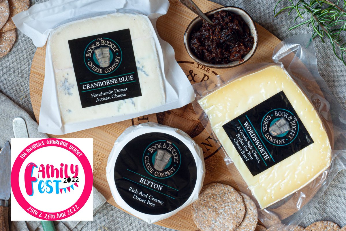 The Book & Bucket Cheese Co (@thebook_bucket) on Twitter photo Come and join us this weekend at <a href="/familyfestdor/">Family Fest</a> - on The Meadows in Wimborne on Saturday and Sunday!
We’d love to see you!
#dorset #wimbornefamilyfest #cheese #bookandbucket Come and join us this weekend at <a href="/familyfestdor/">Family Fest</a> - on The Meadows in Wimborne on Saturday and Sunday!
We’d love to see you!
#dorset #wimbornefamilyfest #cheese #bookandbucket