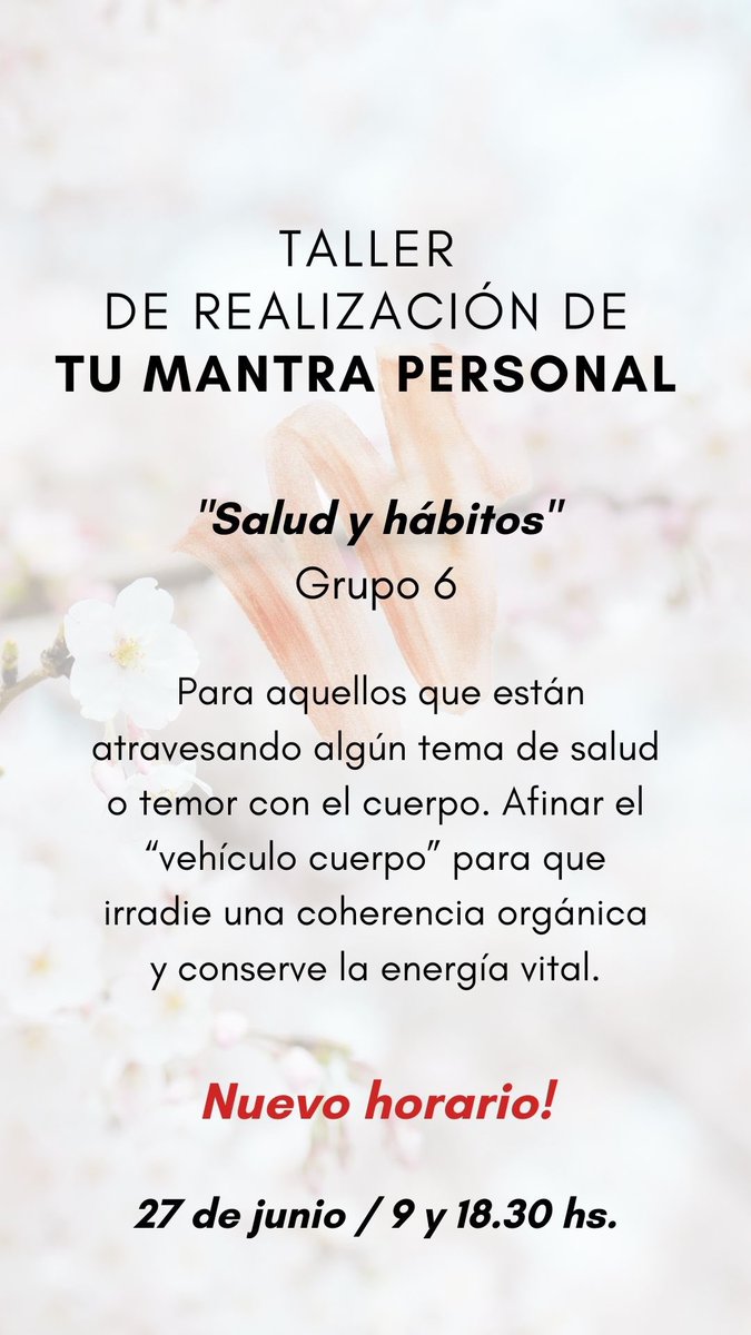 GabyLPiccoli's tweet photo. Este lunes 25/6 dos grupos! Quedan lugares! https://t.co/ES1HlJEbr1
