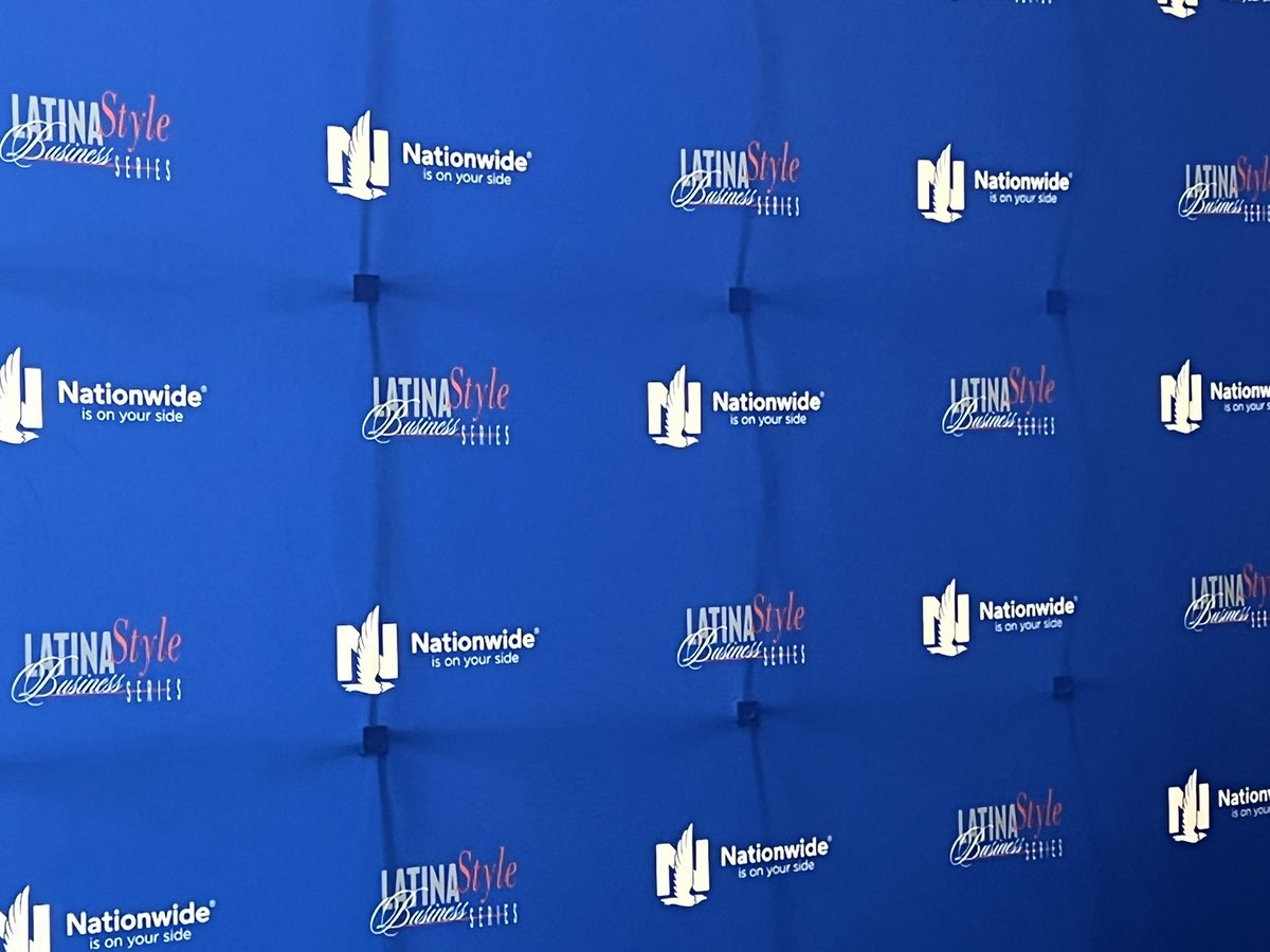 LYarbroughIII's tweet photo. Nationwide enters it’s 11th year as the presenting sponsor of the Latina Style Business Series. Today we are empowering Latina entrepreneurs in Dallas,TX. @Nationwide @LATINAStyleMag https://t.co/1PIjBL3B4s