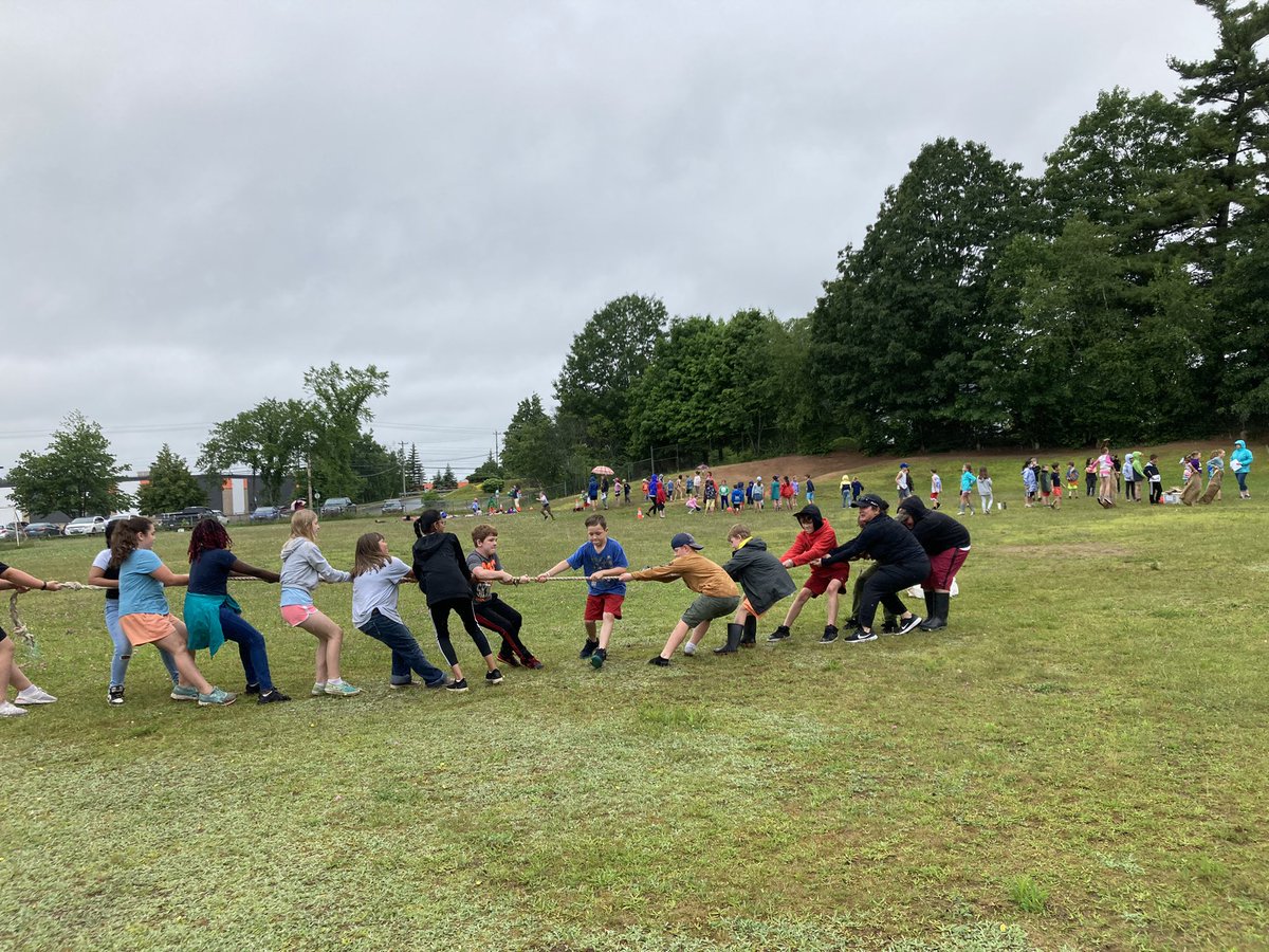 NMES_NS's tweet photo. Rain can’t stop this parade! 💦 NMES 2022 Field Day was a soaking grand time!!! Water makes us stronger! 😉 https://t.co/rMQYAjShdd