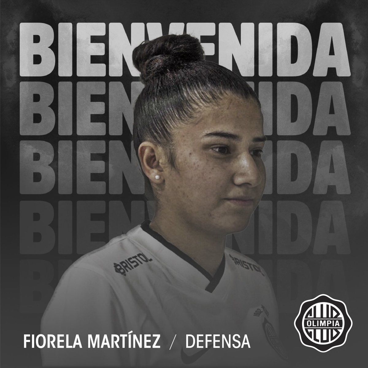 ¡BIENVENIDA AL CAMPEÓN! 

Presentamos a Fiorela Martínez, quien se suma para aportar juventud, velocidad y proyección a futuro. 

✔️ 20 años. 
✔️ Defensa polifuncional.  
✔️ Integrante de la Albirroja. 

¡CON TODO, FIO! 👊

#Olimpia𝗡𝘂𝗻𝗰𝗮Para ⚪️⚫️⚪️