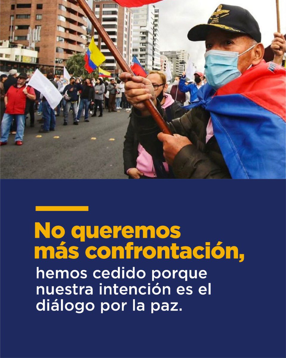 LassoGuillermo's tweet photo. Los ecuatorianos somos gente noble, dispuesta a salir adelante. Trabajamos por el bien común. Solo unidos, mediante el diálogo, vamos a levantar el Ecuador, este país merece días mejores y juntos lo vamos a conseguir. #EcuadorQuierePaz https://t.co/aiLs5zBjHu