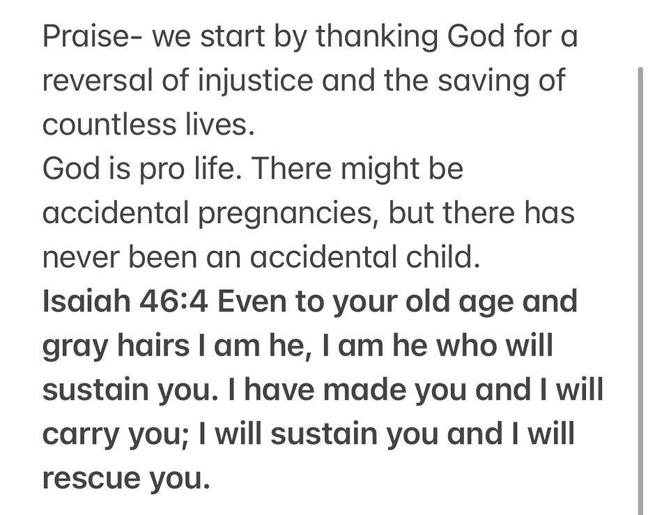 aaronrburke's tweet photo. How should Christians respond to the historic overturning of Roe V Wade? https://t.co/8nn8WDExrG
