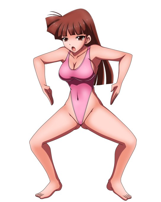 ハイグレネネママ描いてみたが
また筆が重くなってハイグレポーズのバランスがつかみ辛くなってきている… 