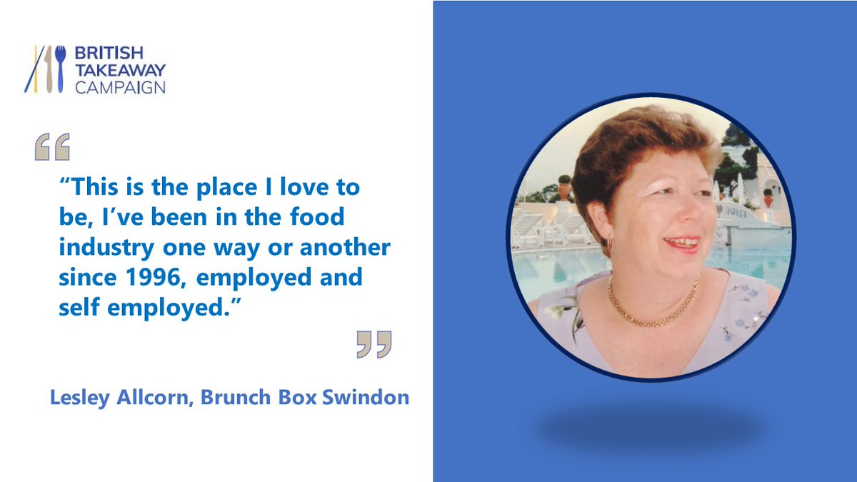 Next up in our #FacesBehindFood campaign is Lesley, who has been working in the industry for over 25 years! For her there is no better place to be – we love to see such dedication to our sector! 🙌