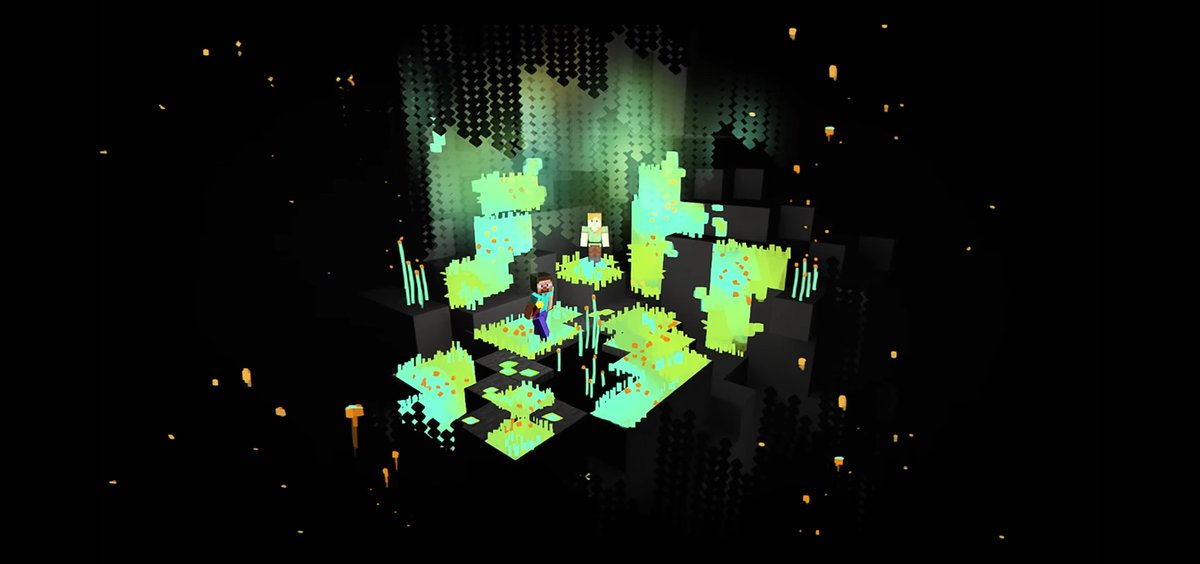 LateLagMC's tweet photo. The latest "Secrets of Minecraft" video made me realize that they really went overboard with the caves &amp; cliffs promises.

The deep dark biome was still in concept phase during Minecraft Live. https://t.co/HE2M5W32bz