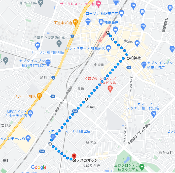 ayane_facebook's tweet photo. 2022/06/25(土)
開場12:30/開演13:00
「デスカマッジ」の行き方

(1)徒歩の場合
柏駅東口から約25分
https://t.co/81O3HFDmyo
ビックカメラ横のエスカレーターを降りる
ハウディモールを真っすぐ進む
旧水戸街道の交差点を右へ
柏神社を左手に見ながらまっすぐ進む

#文音 @_ayane_89 https://t.co/978UxM1aVH