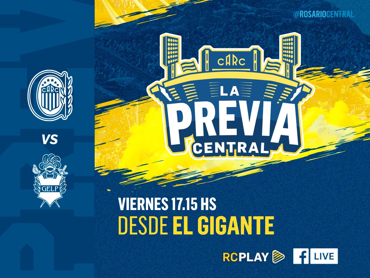 🎥 ¡HOY viví #LaPreviaCentral desde el Gigante! 🇺🇦
 
🆓 Registrate GRATIS
🎦 rosariocentralplay.com
 
📲 ¡Descargá la App!
▶️ iOs: apple.co/2XQFzxb
▶️ Android: bit.ly/2XQFAkJ