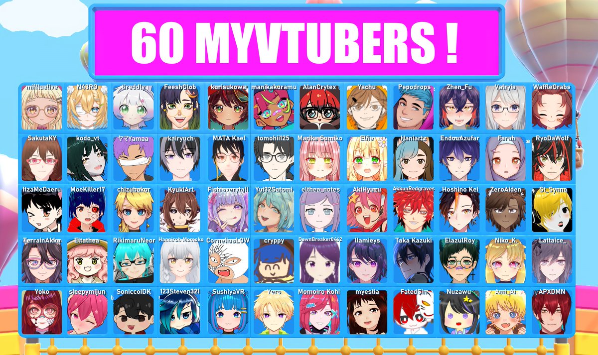 dangomifu's tweet photo. 【#MYVT Fall Guys Collab】
60 MYVtubers will be fighting for the crown 👑
Who will be our champions? 👀 Happening next week, don't miss it!

⏰ 2 July 2022 at 8:00PM

Hosted by @miffluelive &amp; @ApexDaemon 
#MYVTfallguys #FallGuys https://t.co/ca31Hq4xs5