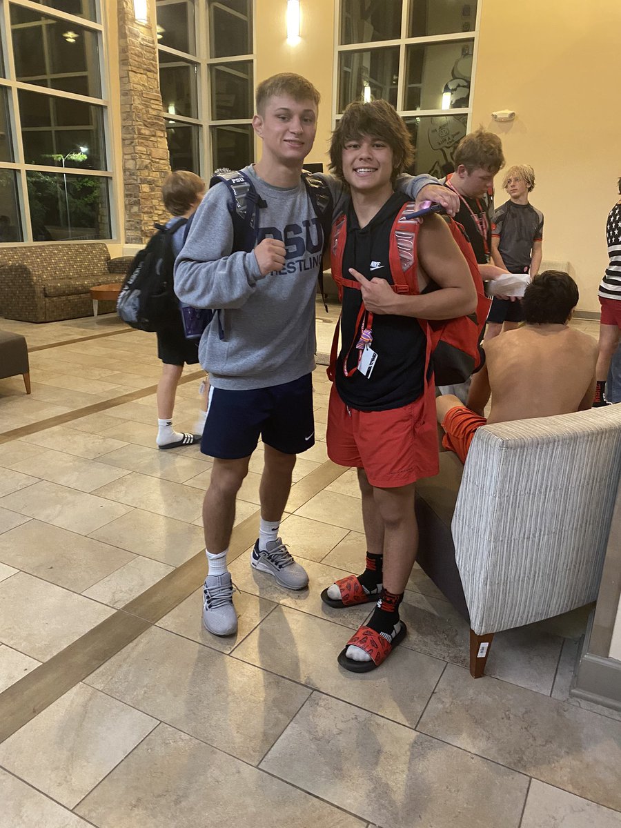 Had a great time this week at the penn state wrestling camp! Thank you to all the coaches that were there! <a href="/pennstateWREST/">Penn State WRESTLING</a> <a href="/GarYsTeeN_/">Gary Steen</a> <a href="/penn_state/">Penn State</a> @espo174