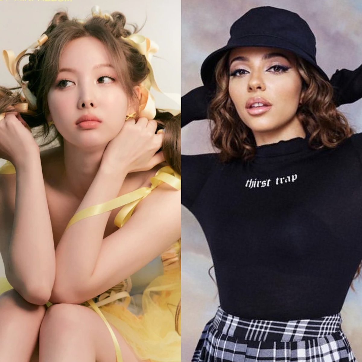 lidolmix's tweet photo. JADE AND NAYEON BESTIES OMG https://t.co/gdLqDDrDLT