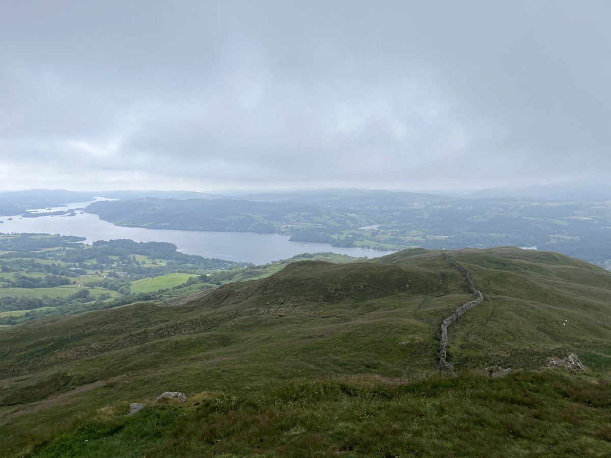 Quick walk up Wansfell Pike before the long drive back.