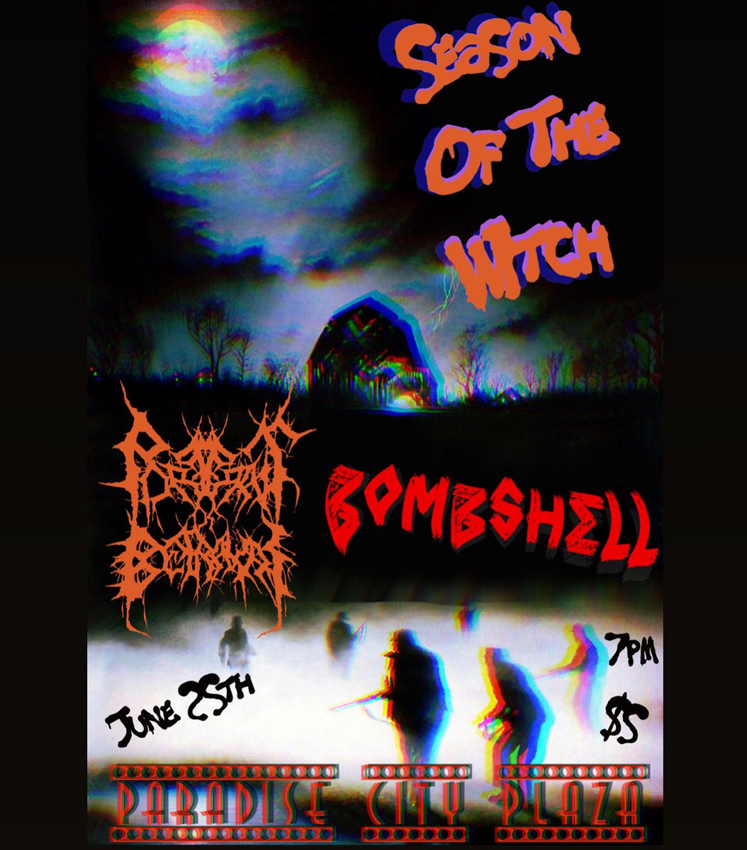 PoB606's tweet photo. We play our first Virginia show tomorrow! Paradise City Plaza. Appalachia, Va. Doors @ 7 p.m.
$5 cover. All ages. We’ll see ya there🔥 https://t.co/vbDRUPEqv9