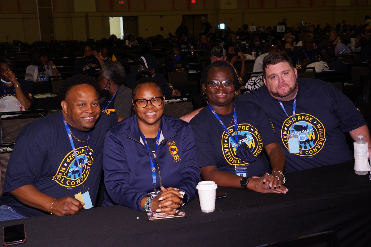 AFGENational's tweet photo. AFGE activists are geared up to plan for the future of our union. #AFGENOW https://t.co/jp70kUeTA2