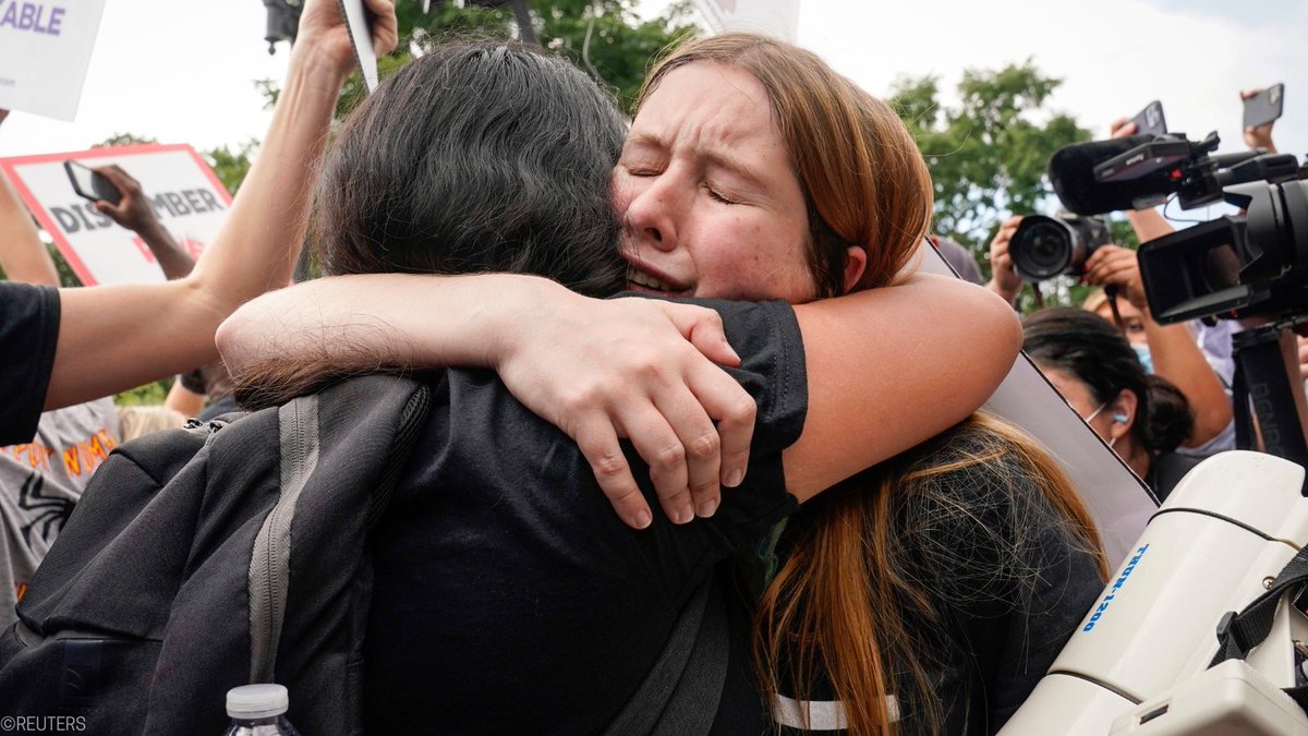 #USA: Supreme Court ruling is major setback for women’s rights &amp; gender equality. Access to safe &amp; legal abortion is rooted in intl human right law &amp; at the core of women &amp; girls’ ability to make their own choices about their bodies &amp; lives: ow.ly/iTe650JGSv9
#RoeVsWade