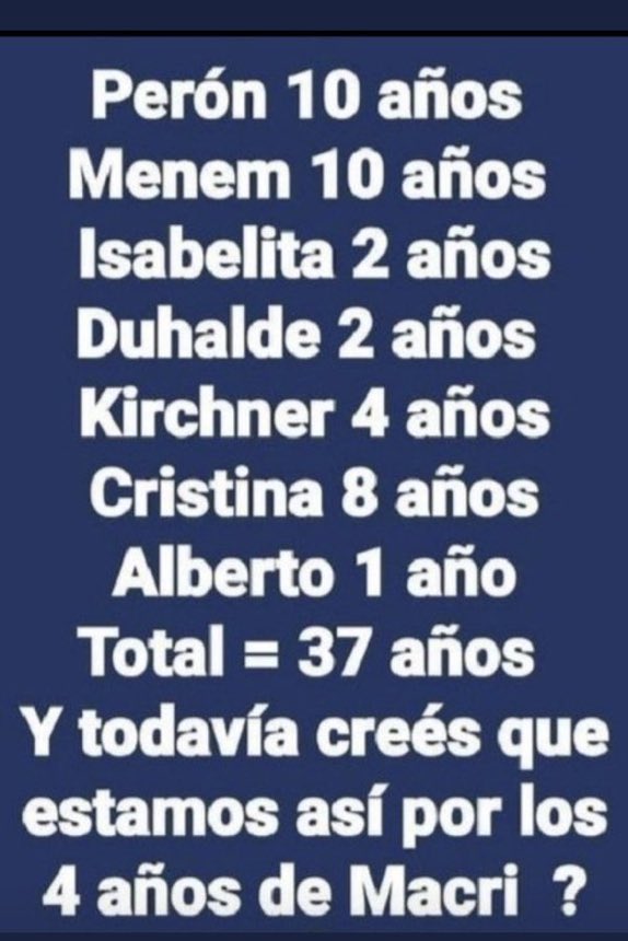Beta182764523's tweet photo. Estos gobiernos destruyeron la Argentina y nos robaron el futuro a los ciudadanos que trabajamos por el pais. Responsable que nuestros hijos elijan irse del país para vivir normal!!!
Pero no voy a perder la Esperanza porque #MacriEsElLider https://t.co/PxWZ2YFGeN